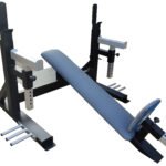 Banco de pecho inclinado olímpico